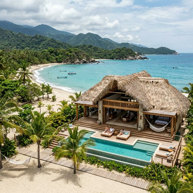 Eco-Hotel frente al Mar Tayrona
